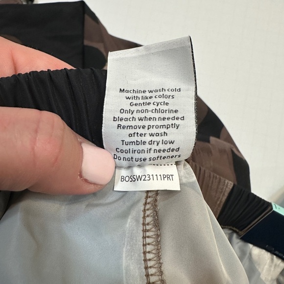 DSG Womens Parachute Camo Brown Pants XS NWT - Picture 6 of 10